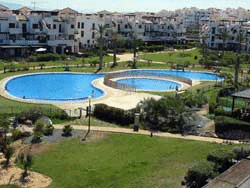 URBANIZACIN JARDINES DE NUEVO VERA - VERA PLAYA - PLAYAZO DE VERA - COSTA DE ALMERIA - APARTAMENTOS DE VACACIONES DE VERANO