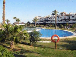 URBANIZACIN JARDINES DE NUEVO VERA - VERA PLAYA - PLAYAZO DE VERA - COSTA DE ALMERIA - APARTAMENTOS DE VACACIONES DE VERANO