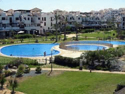 URBANIZACIN JARDINES DE NUEVO VERA - VERA PLAYA - PLAYAZO DE VERA - COSTA DE ALMERIA - APARTAMENTOS DE VACACIONES DE VERANO