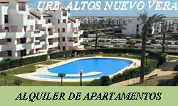 Alquiler de Apartamentos en Vera Playa en Urbanización Altos de Nuevo Vera