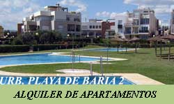 Alquiler de Apartamentos en Vera Playa en Urbanización Playa de Baria 2