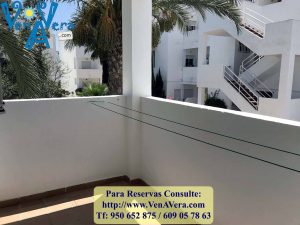 Terraza Cocina - Apartamento 2 Dormitorios - La Aldea de Puerto Rey - Vera Playa - Almería