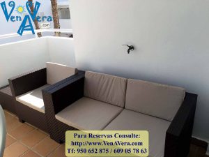 Terraza - Apartamento 2 Dormitorios - La Aldea de Puerto Rey - Vera Playa - Almería