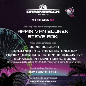 Cartel DreamBeach Villaricos 2019